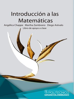 cover image of Introducción a las matemáticas
